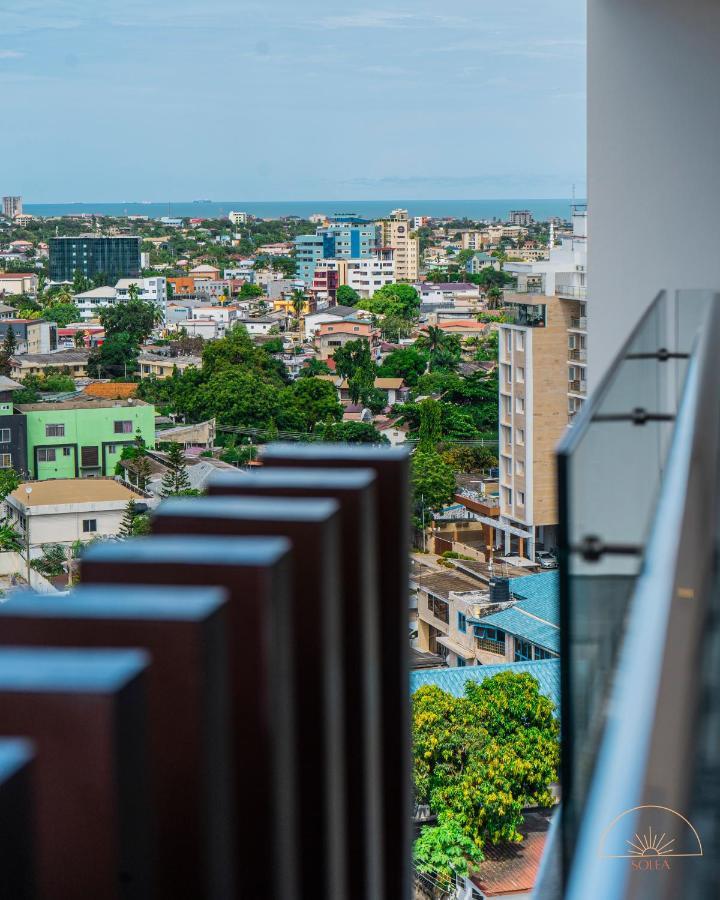 Solea 1 Bedroom Apartment - Central, Comfortable, Cozy, Balcony, Pool, Gym Accra Exterior foto